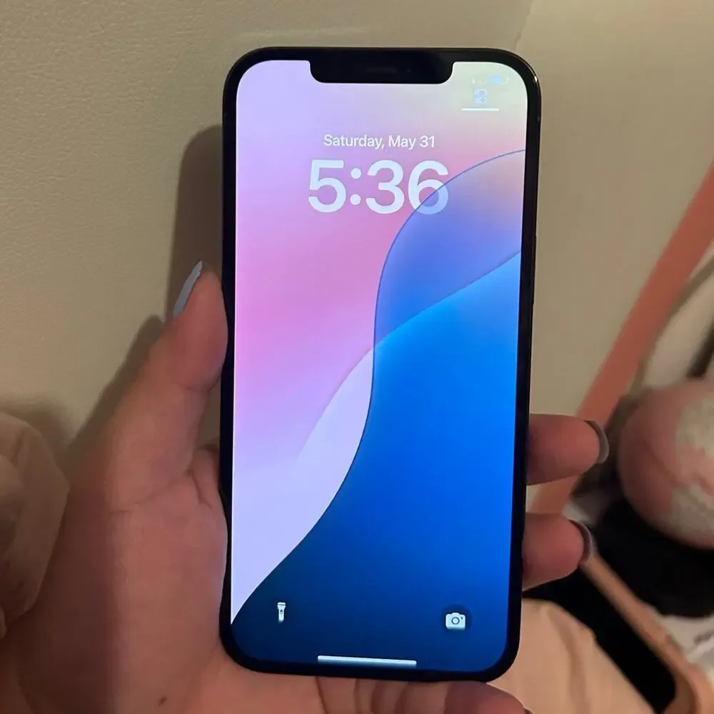 ♡ iPhone 12 Pro Max 128GB Pacific Blue Preowned for T-Mobile or Metro PCS